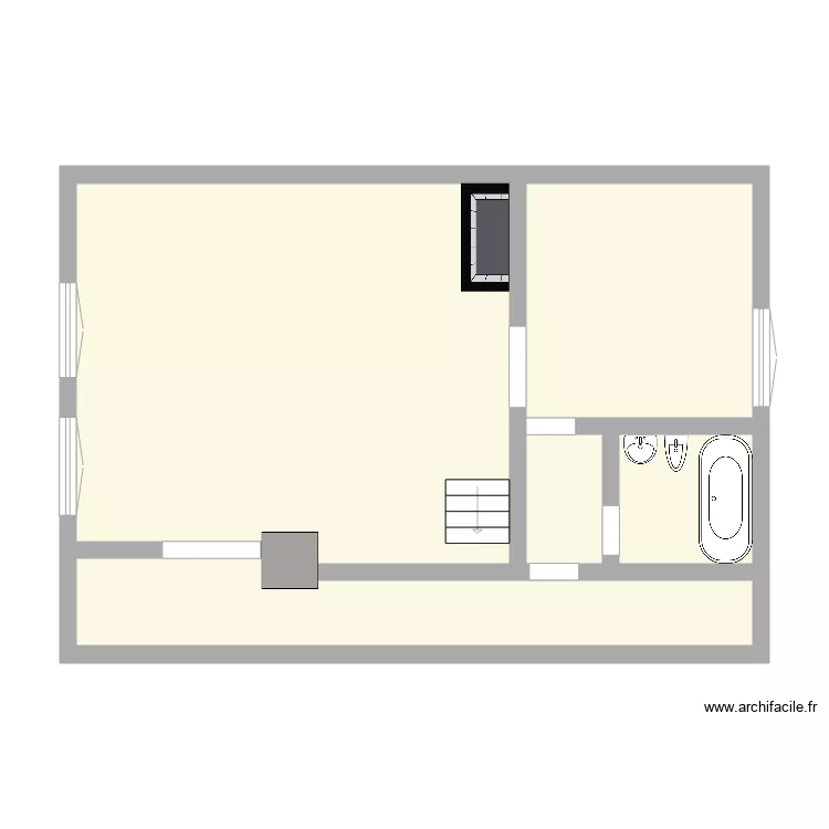 maison. Plan de 