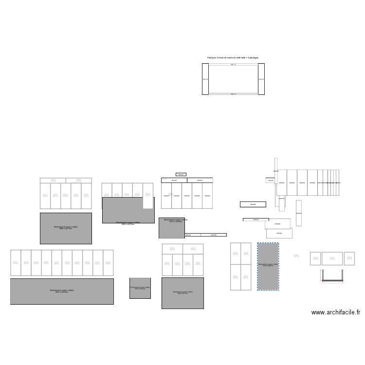 cache pupitre UNI. Plan de 0 pièce et 0 m2