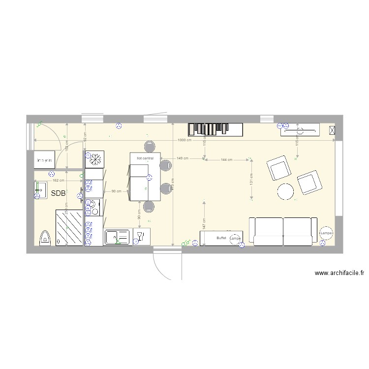 Garage Chéloup3. Plan de 0 pièce et 0 m2