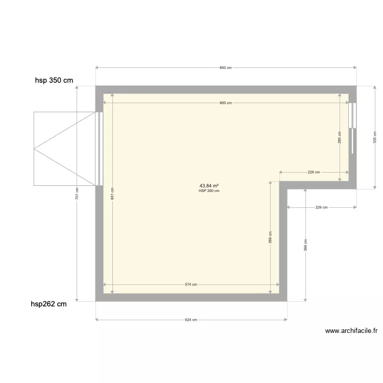 grange existante 2. Plan de grange existante 2. Plan de