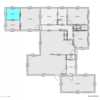 agrandissement maison avec existant avec c&ocirc;te