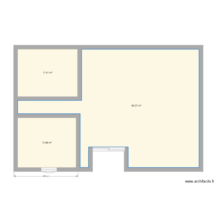 LACOMBE. Plan de 0 pièce et 0 m2