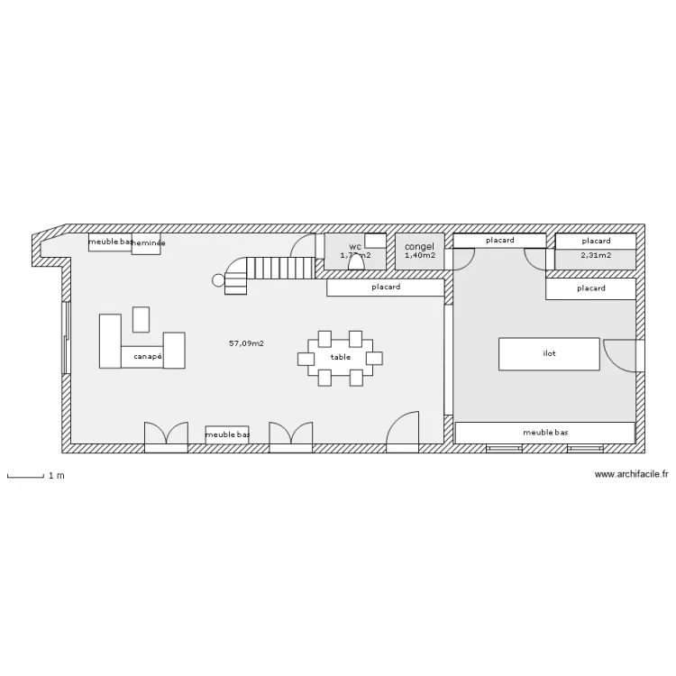 red de jardin. Plan de 