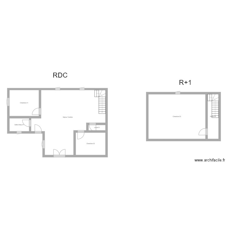 350600969. Plan de 7 pièces et 116 m2