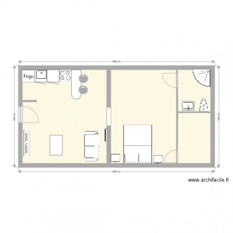 malex. Plan de 0 pièce et 0 m2