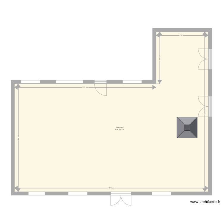 Maison Corbais. Plan de 0 pièce et 0 m2