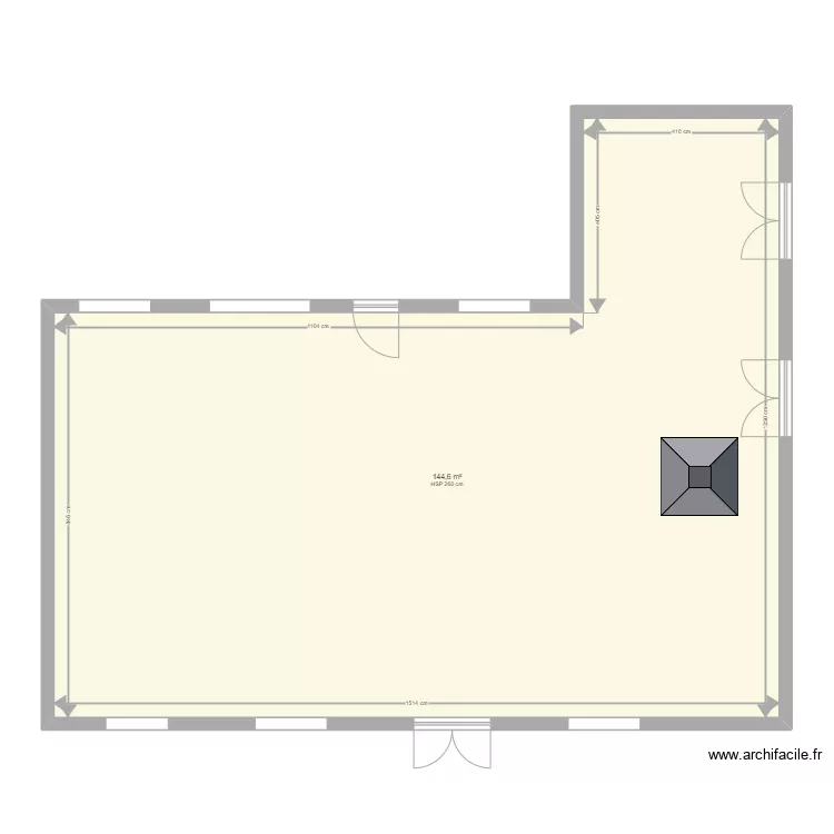 Maison Corbais. Plan de Maison Corbais. Plan de