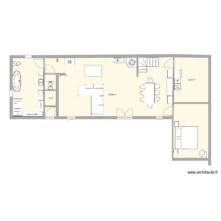 maison eperlecque. Plan de 0 pièce et 0 m2
