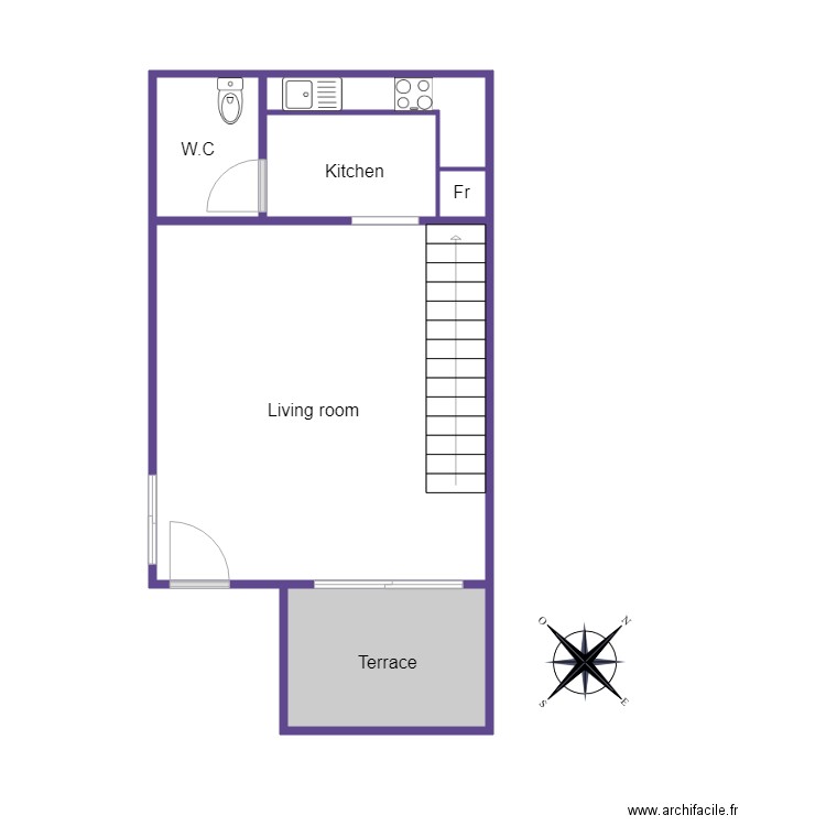 calle santiago bernabeu 1º piso. Plan de 0 pièce et 0 m2