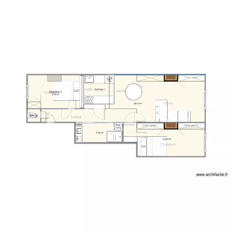 Appartement 2. Plan de Appartement 2. Plan de