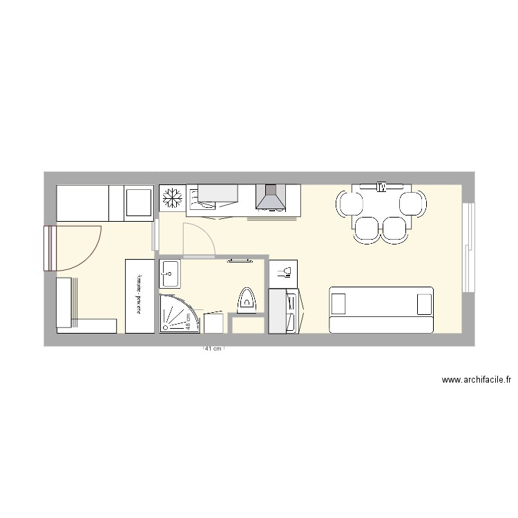 chamrousse Mikaël . Plan de 0 pièce et 0 m2