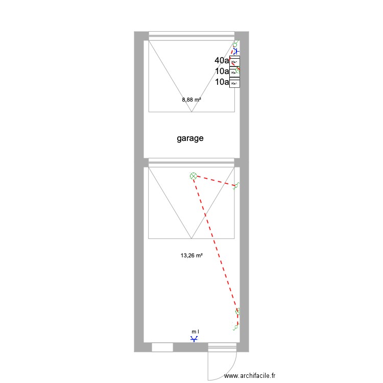 hennuyère garage. Plan de 0 pièce et 0 m2