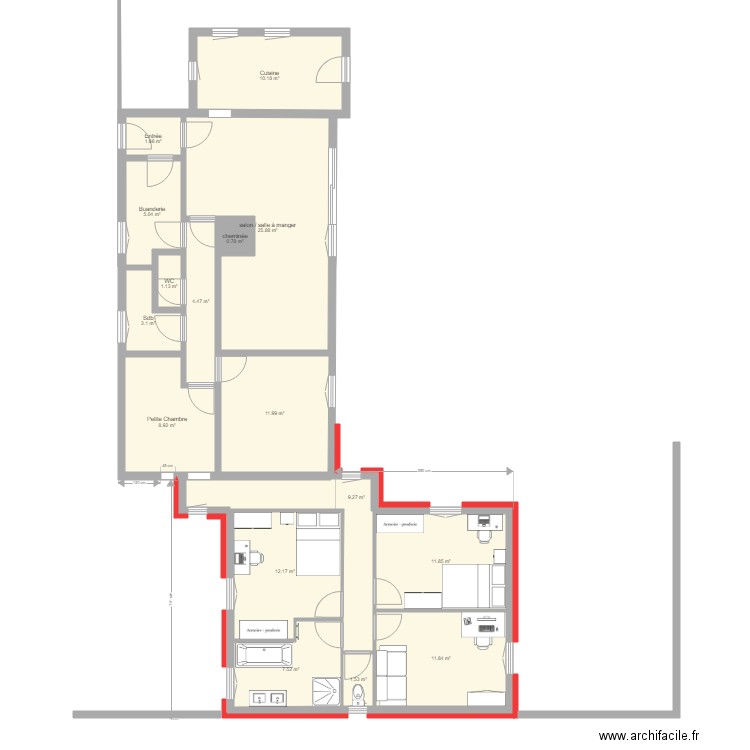 4Eprojet 17122018 bonne L2. Plan de 0 pièce et 0 m2