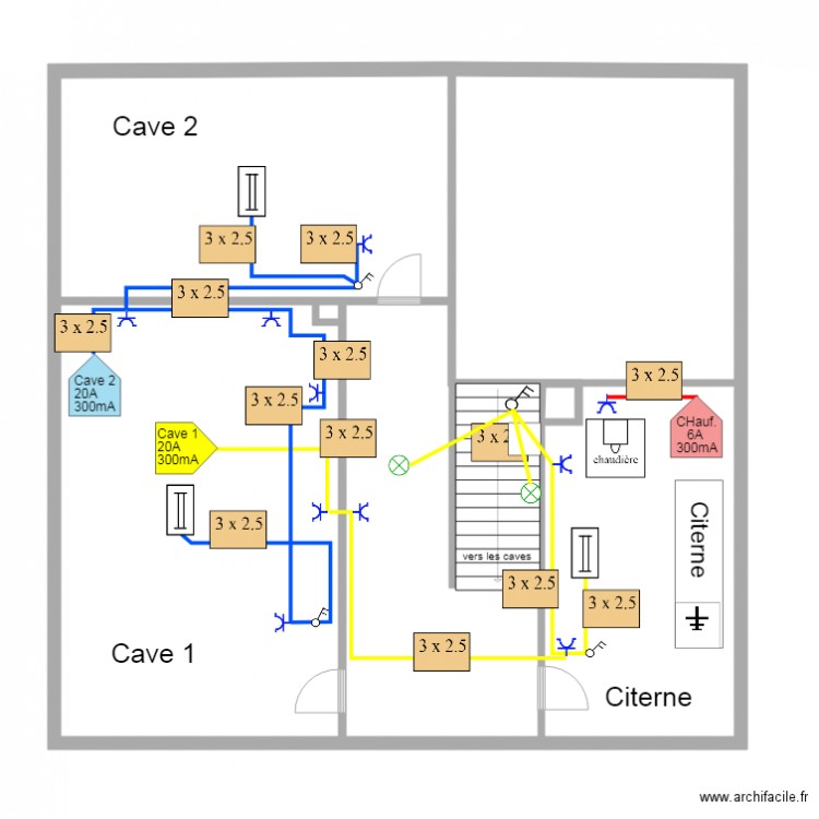 Guillaume  caves. Plan de 0 pièce et 0 m2