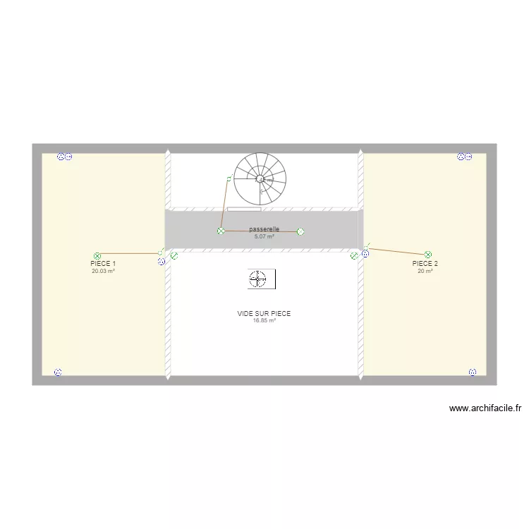 LEBRIS ETAGE . Plan de 