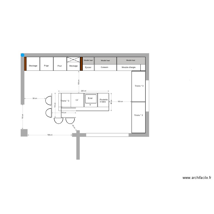 Implantation Challier 2 . Plan de 0 pièce et 0 m2