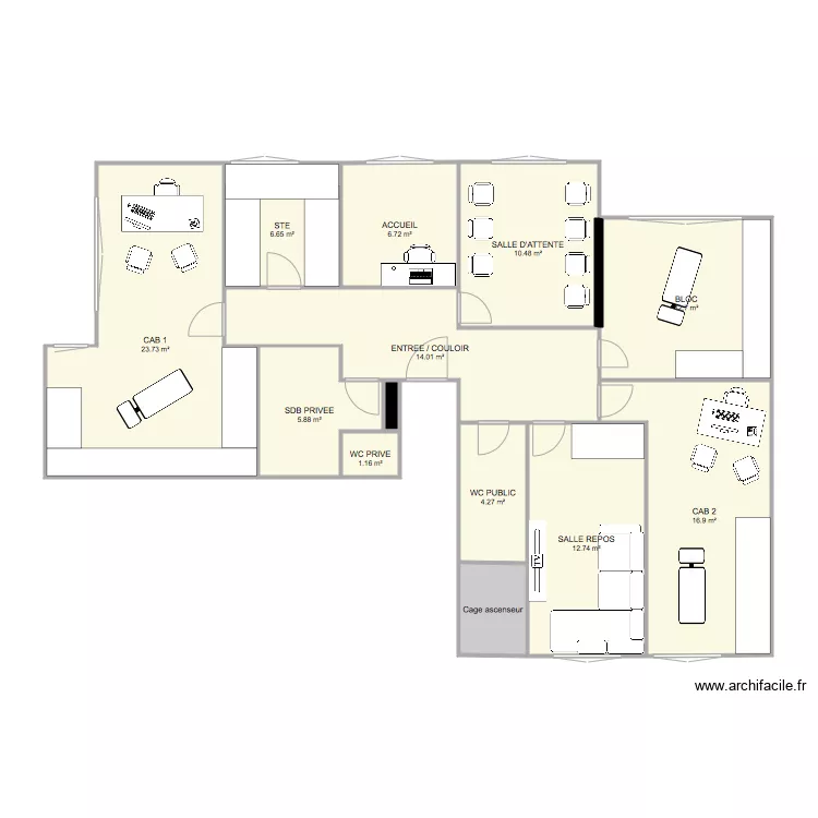 Hypoth&egrave;se 1. Plan de 