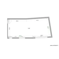 Loge plan &agrave; vide avec Angle