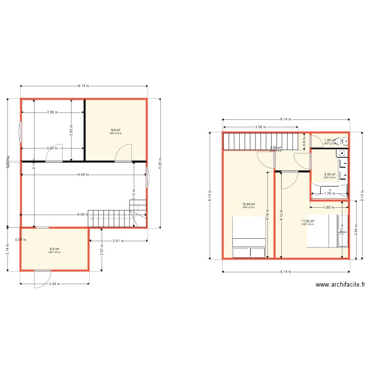 planDuplexInterne1306201922h43. Plan de 0 pièce et 0 m2