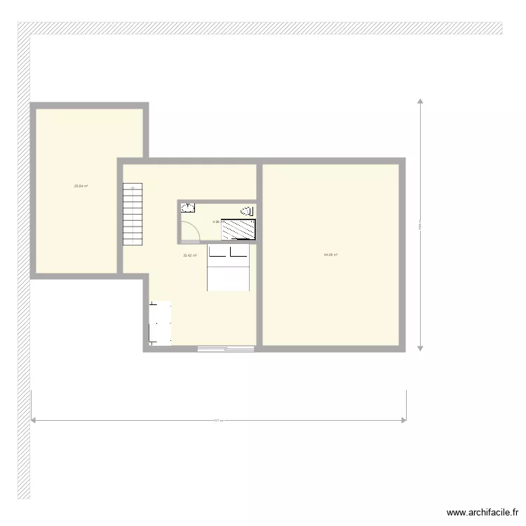 Plan ETAGE La Ciotat V2. Plan de 
