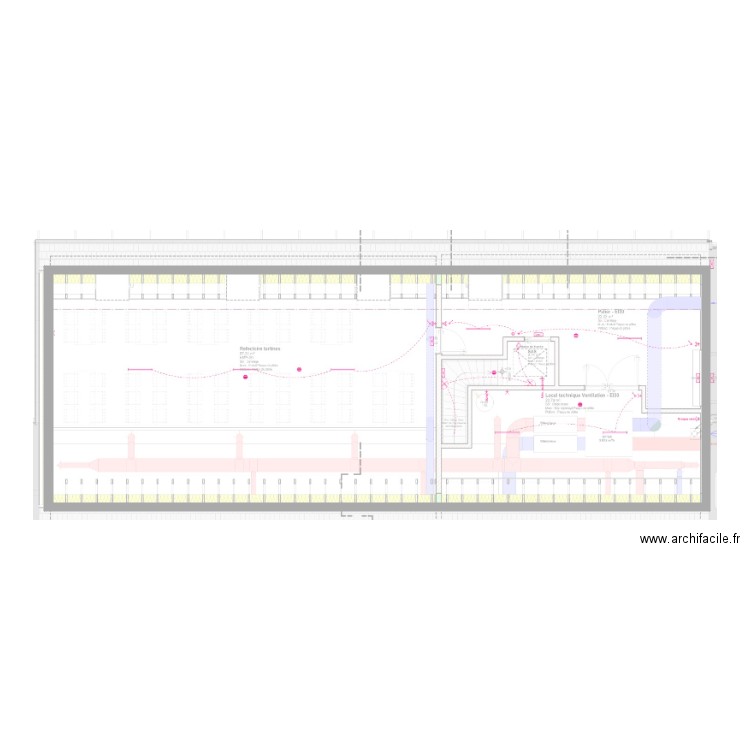 CNDK fondamental 1ET. Plan de 1 pièce et 138 m2