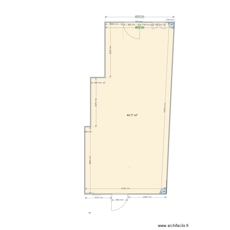 Evian Coffee BREAK Evian no counter. Plan de 0 pièce et 0 m2