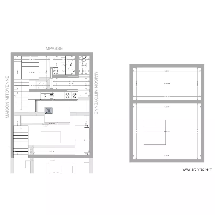 maison des reinette 1. Plan de 
