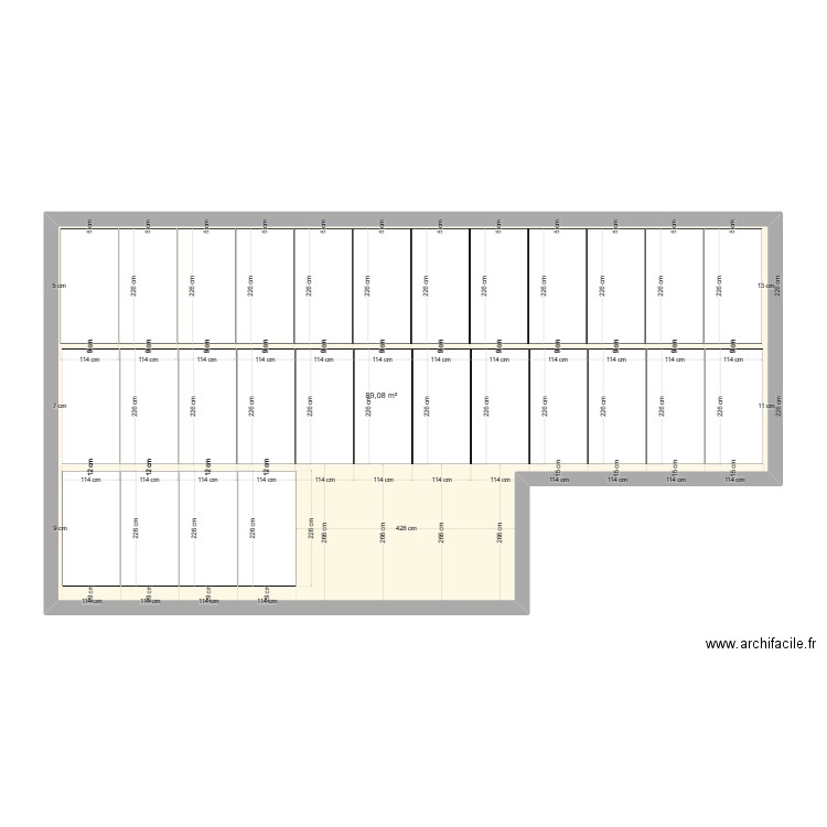 plan PV. Plan de 0 pièce et 0 m2