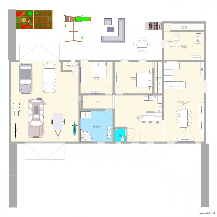 premier plan. Plan de 0 pièce et 0 m2