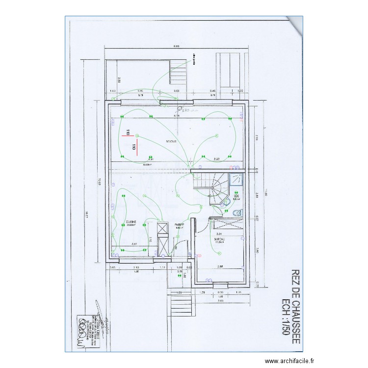 Rez de chausse frugier. Plan de 0 pièce et 0 m2