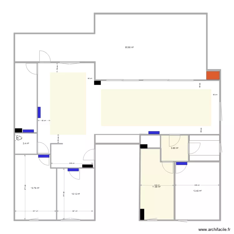Dernier Faux plafonds. Plan de Dernier Faux plafonds. Plan de