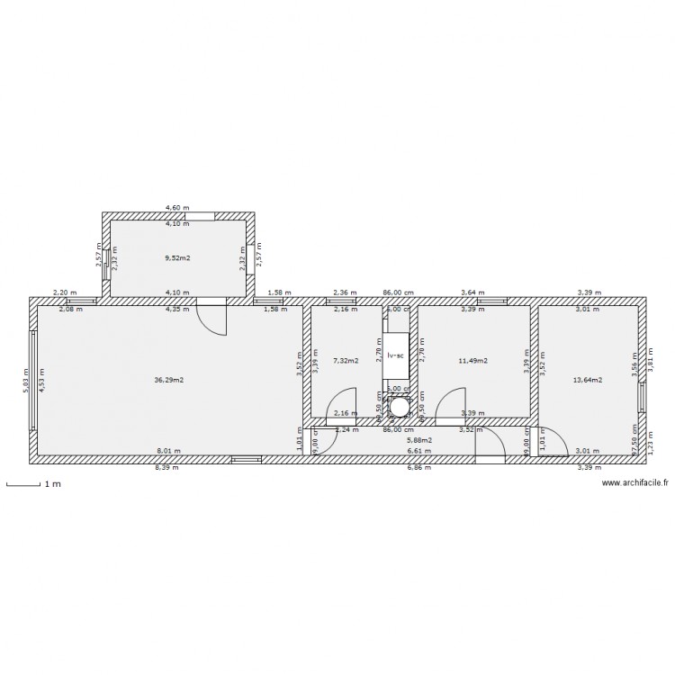 maison-mobile anex. Plan de 0 pièce et 0 m2
