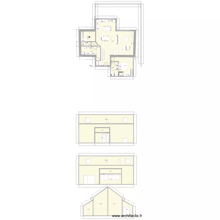 lumiere entrée. Plan de lumiere entrée. Plan de