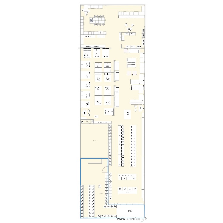  magasin PETIT AGR 1. Plan de 0 pièce et 0 m2