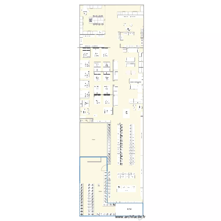  magasin PETIT AGR 1. Plan de 