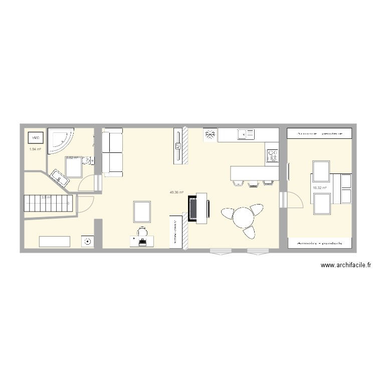 AIGUILHE combles 12 12 18. Plan de 0 pièce et 0 m2