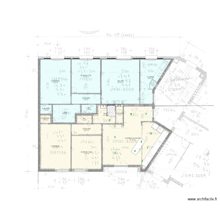 6 bisS 1 3 ELECTRICITE. Plan de 0 pièce et 0 m2