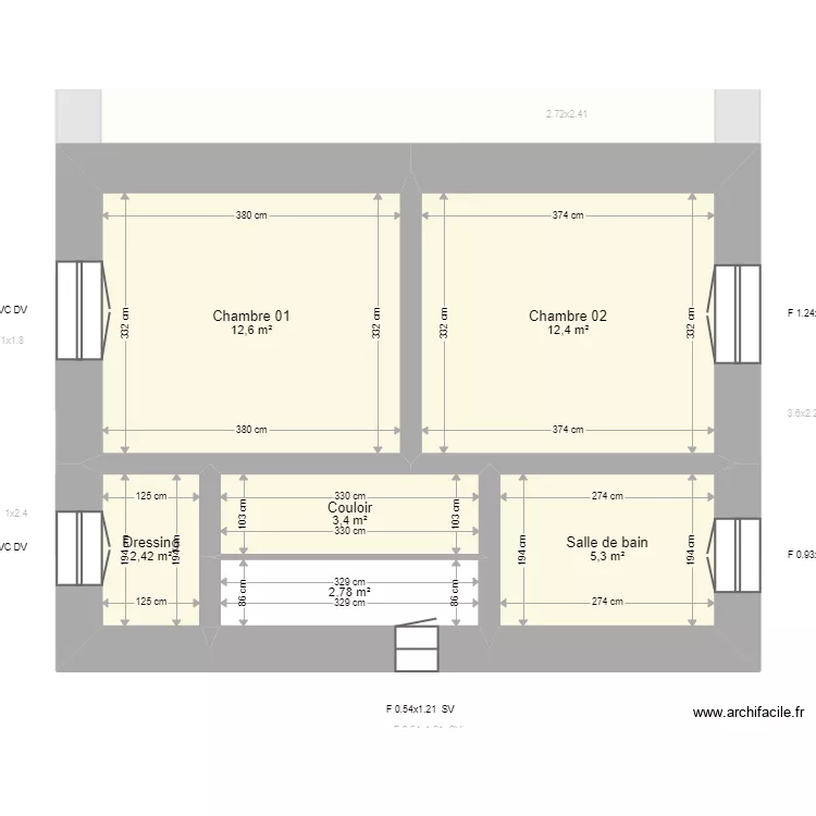 Cuvillier. Plan de 