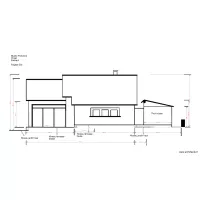 Studio Picholine Projet surr&eacute;l&eacute;vation Fa&ccedil;ade est Existant