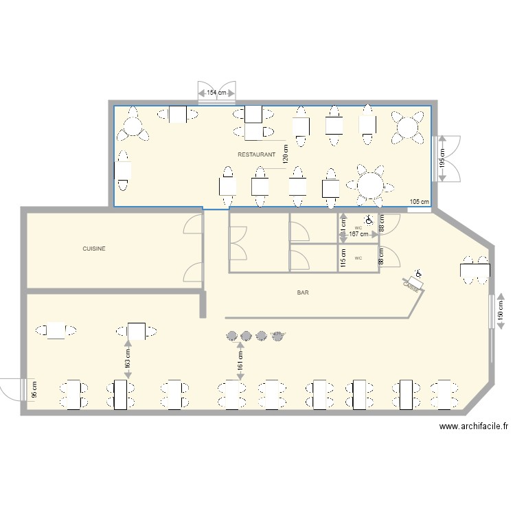 Le Kiosque6. Plan de 8 pièces et 217 m2