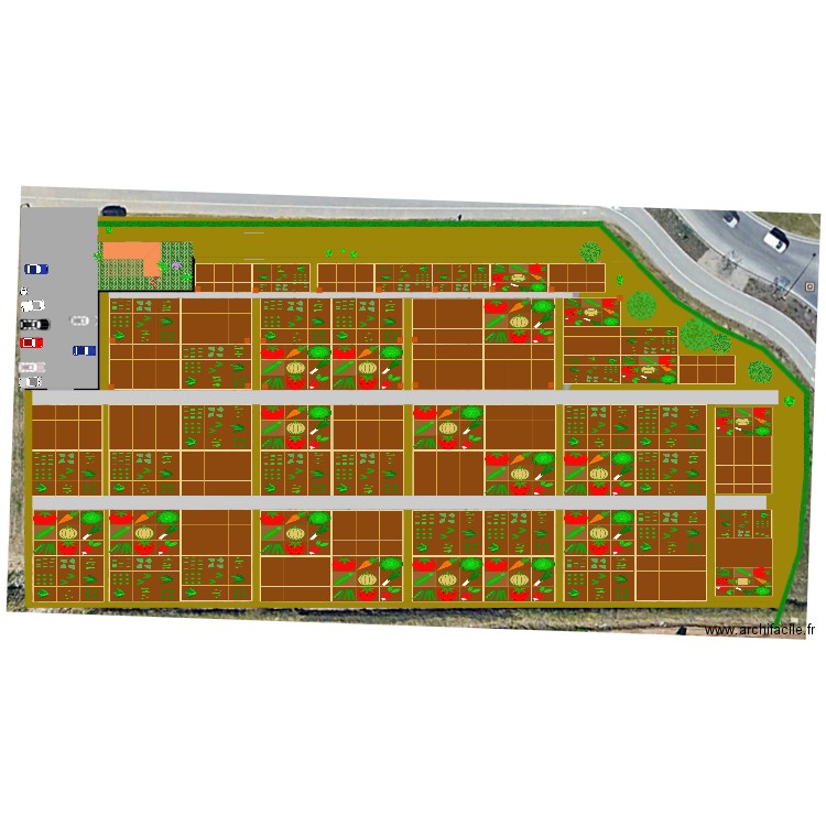 Projet Carraire du Santon 2. Plan de 0 pièce et 0 m2