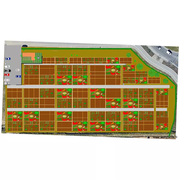 Projet Carraire du Santon 2. Plan de 