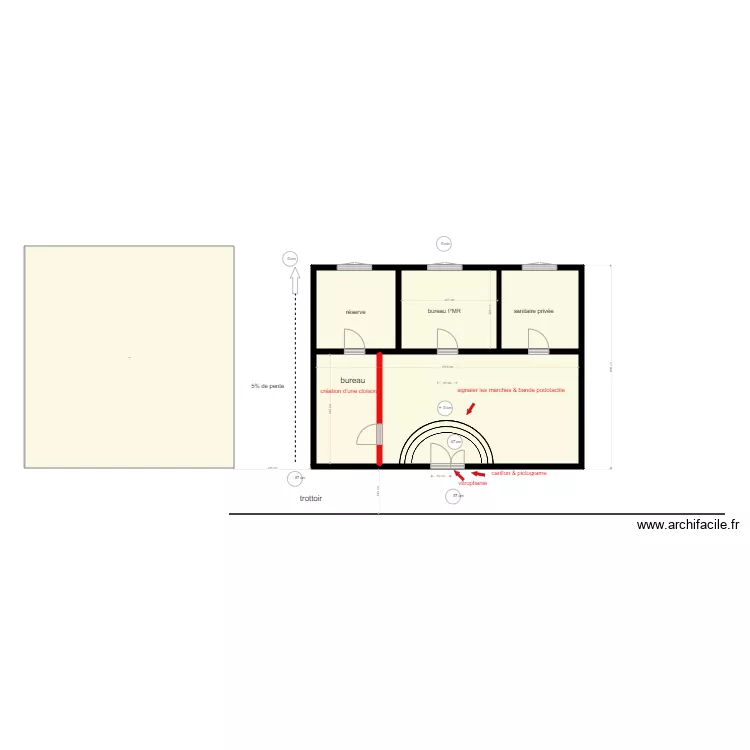 sci monfargan travaux V2. Plan de 0 pièce et 0 m2 sci monfargan travaux V2. Plan de 0 pièce et 0 m2