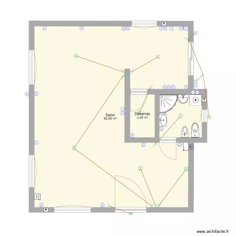 ELECTRICITE PLAN. Plan de 