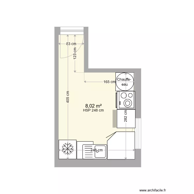 Chessy Cuisine. Plan de 