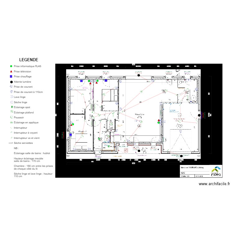 OUVRARD. Plan de 0 pièce et 0 m2