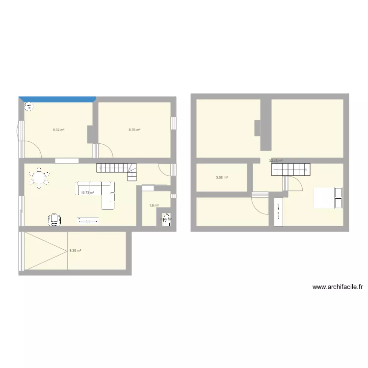 maison changey 3. Plan de 