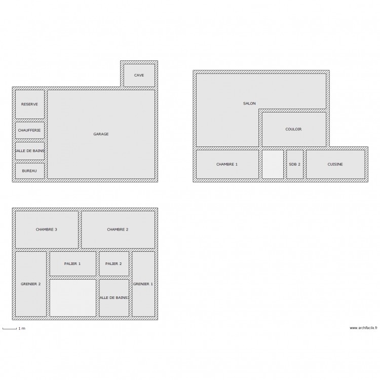 arigoni. Plan de 0 pièce et 0 m2