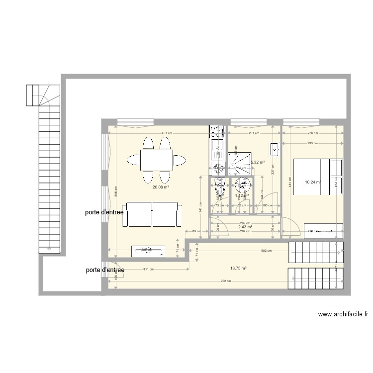 paul 1. Plan de 0 pièce et 0 m2