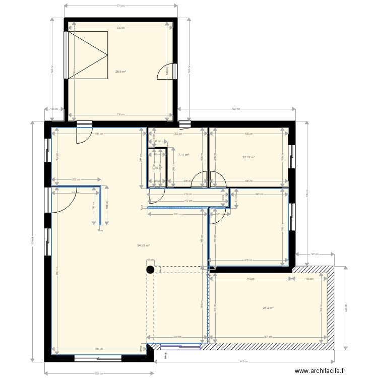 FRANCIS 1 PROJET. Plan de 0 pièce et 0 m2